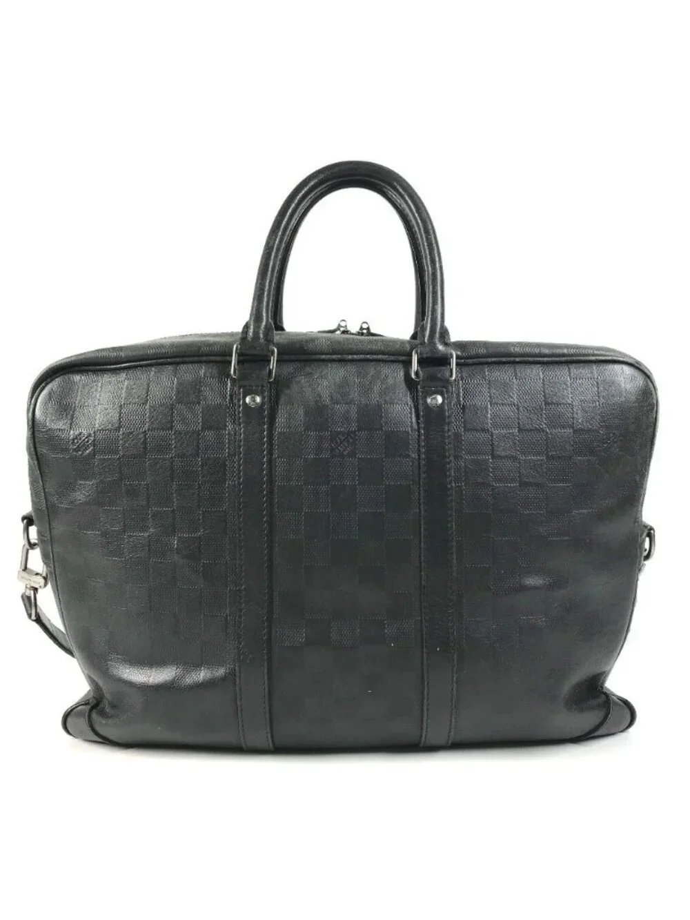 Louis Vuitton Business Bag Porte Documents Voyage GM Damier Infini Leather Onyx